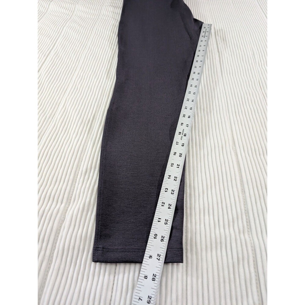 American Giant Ponte Pants Womens 14 Gray Pull On Stretch Leggings Work - Picture 11 of 12